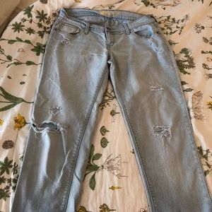 Old Navy Boyfriend Jeans w/ Rips